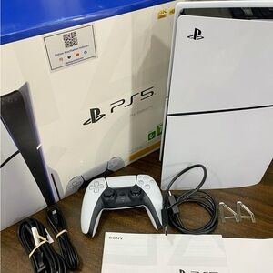 Sony PlayStation 5 Console White and Black